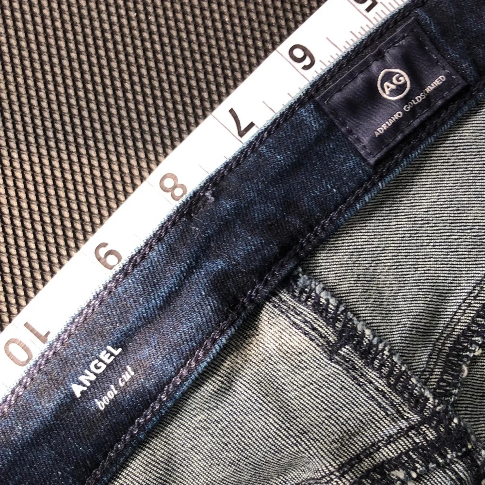 AG (30x32) Adriano Goldschmied Angel Boot cut raw jem - Picture 10 of 14